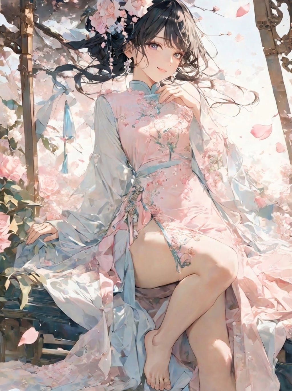 和洋折衷ドレス