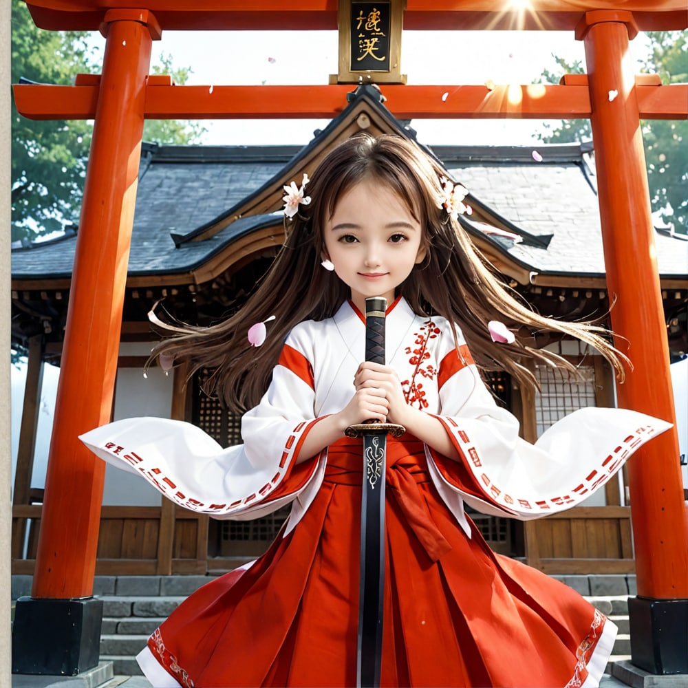 巫女の剣舞