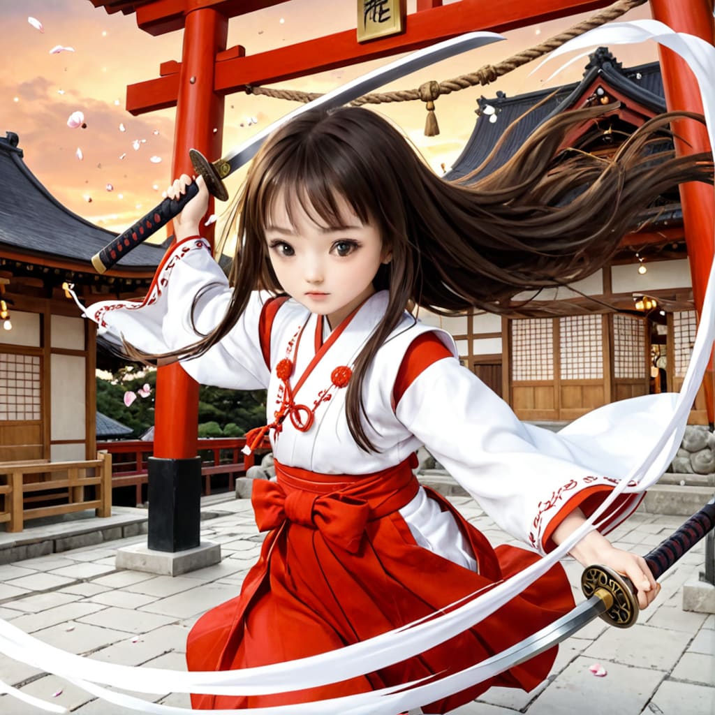 巫女の剣舞