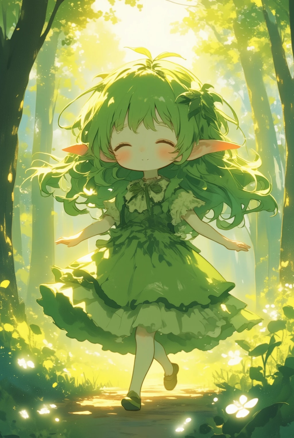 フリフリDRYADちゃん