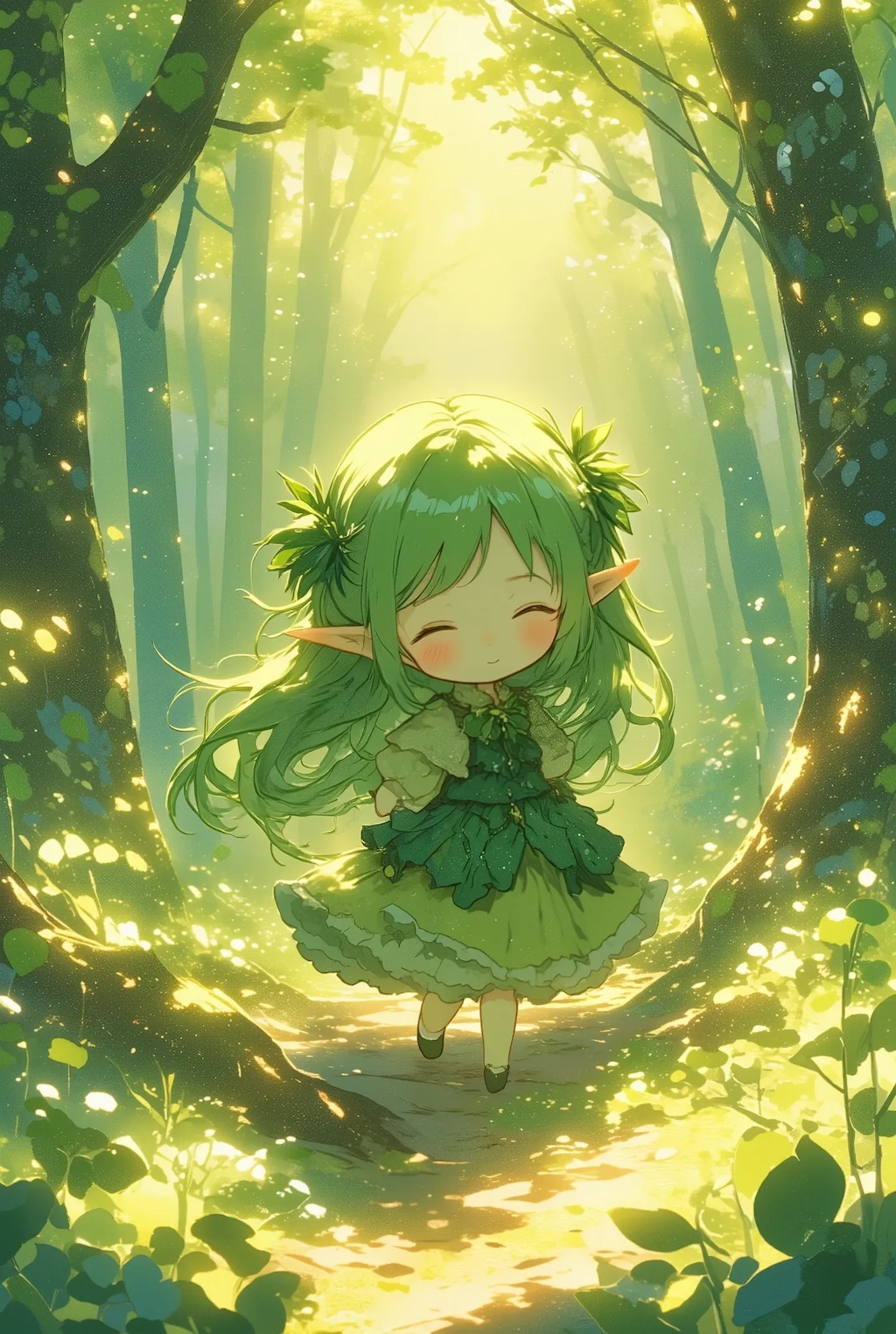 フリフリDRYADちゃん