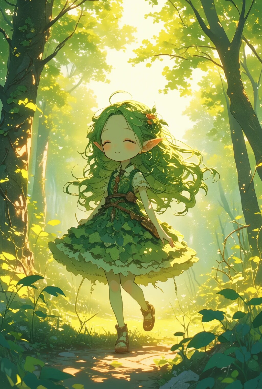 フリフリDRYADちゃん
