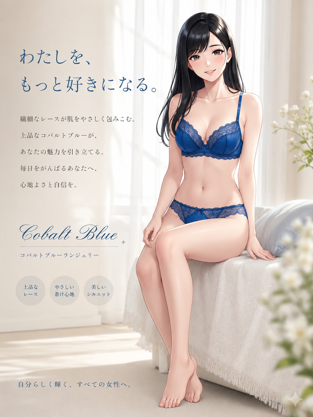 作ろう！ランジェリー広告企画作品です