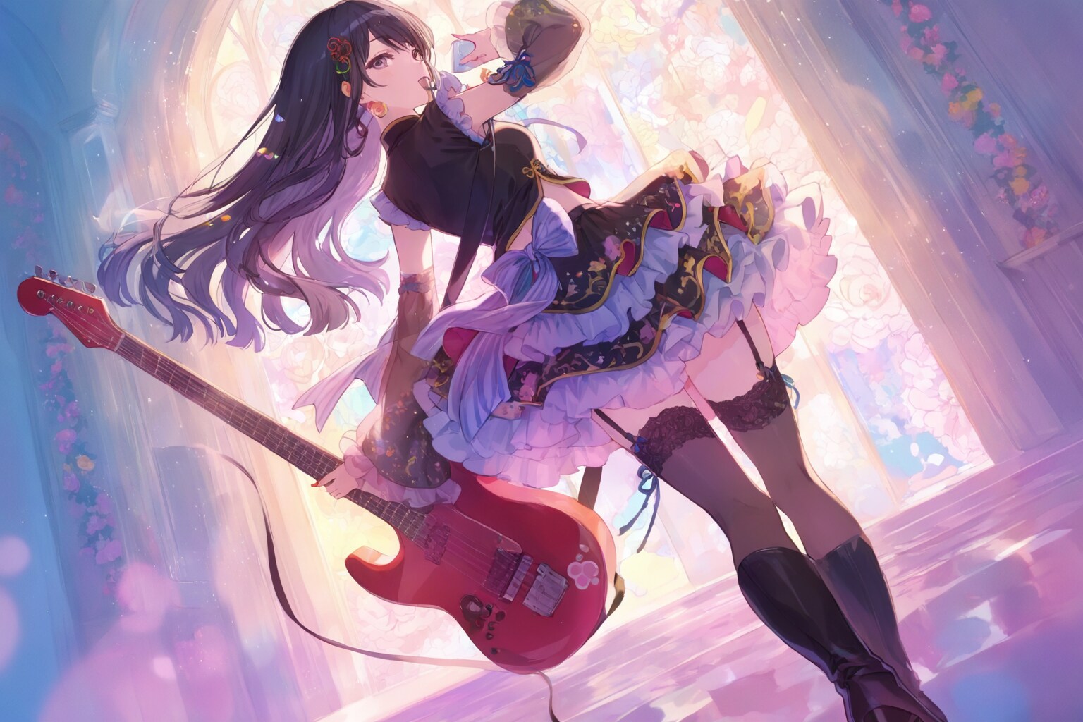 ギター少女 | の人気AIイラスト・グラビア