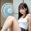 涼しい娘 2枚目