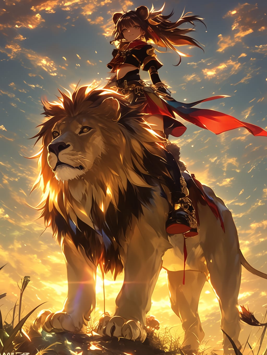 弱そうなライオン🦁