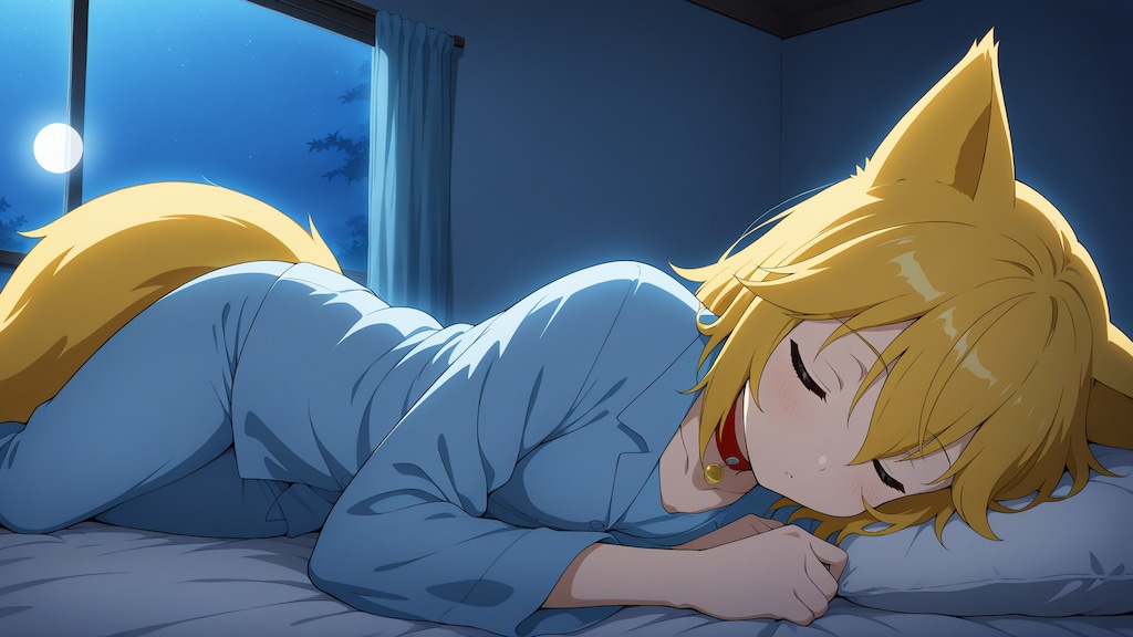 おやすみキツネ