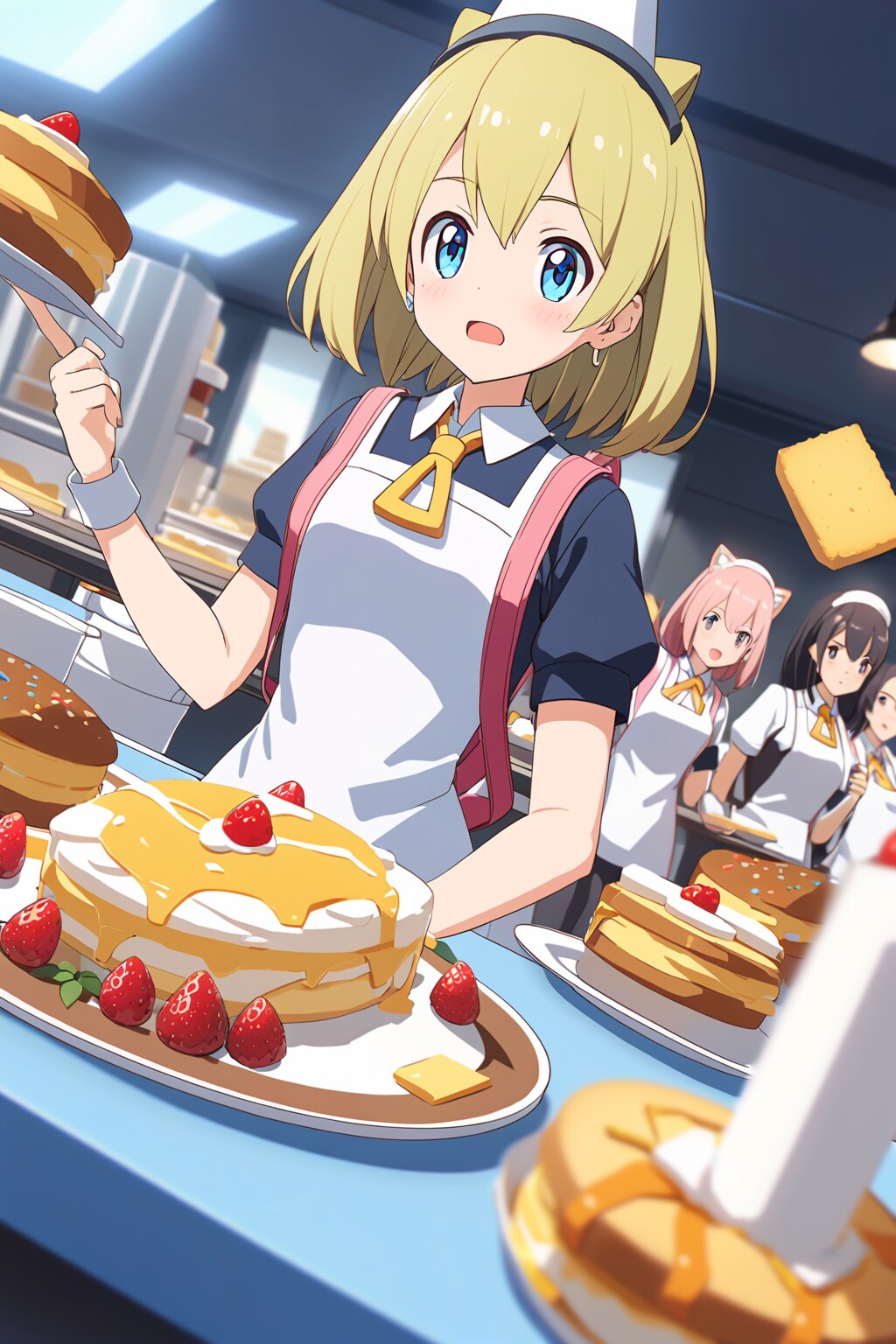 新生活は多忙ですわ。