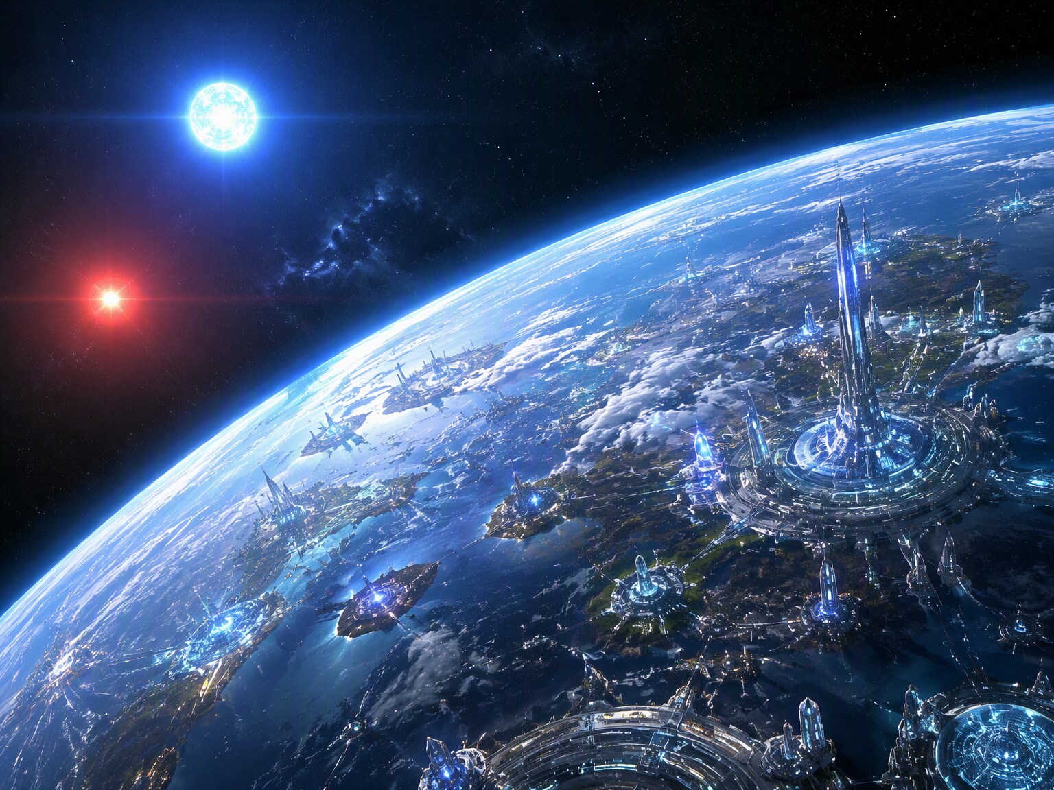 The great clash of the three worlds. | の人気AIイラスト・グラビア