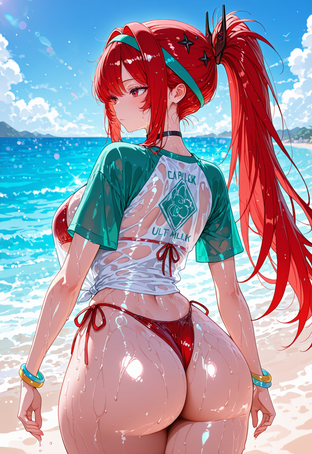 ビキニラピ尻