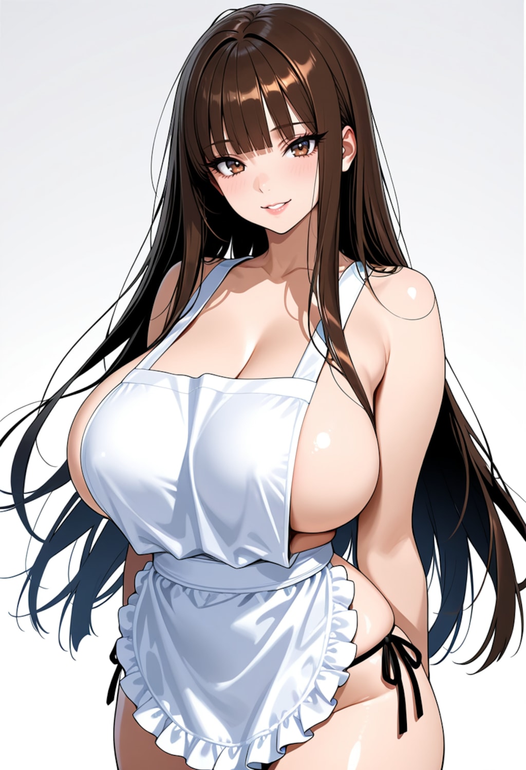 裸エプロン