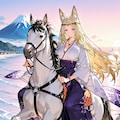 馬に乗る 2枚目