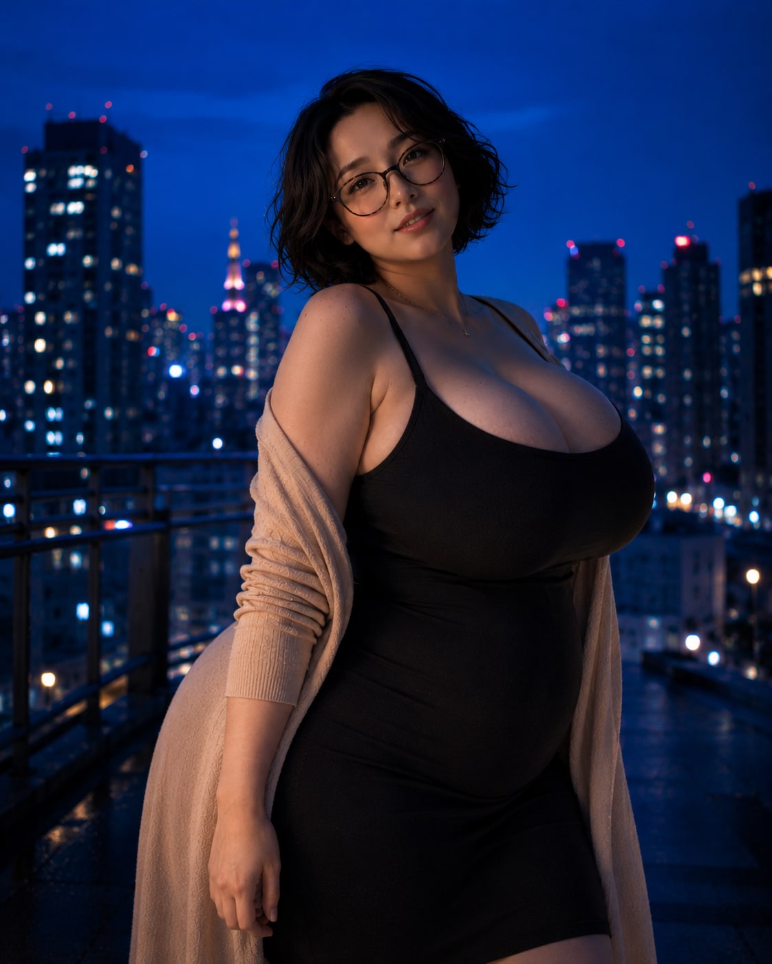 豊満女