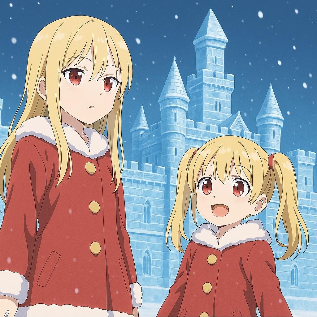 凍える王国と赤いコート | の人気AIイラスト・グラビア