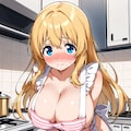 裸エプロン 2枚目