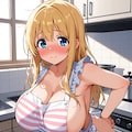 裸エプロン 3枚目