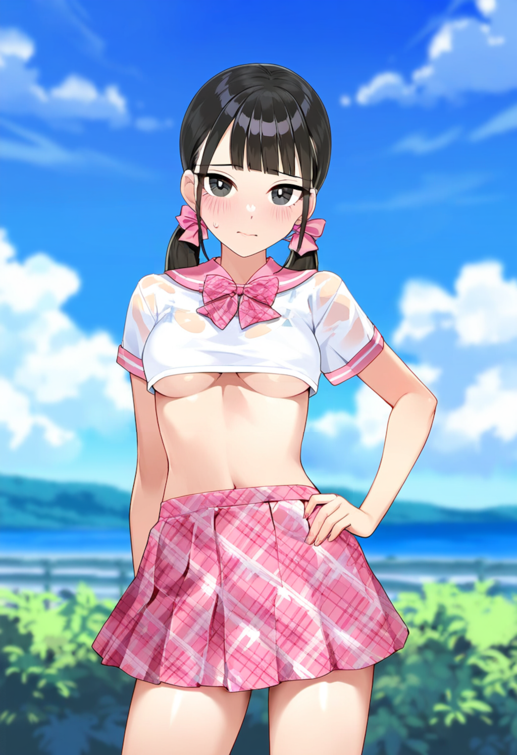 猛暑日のぬまちゃん