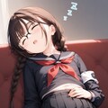 迷子の子どもと居眠り委員長ちゃん 5枚目