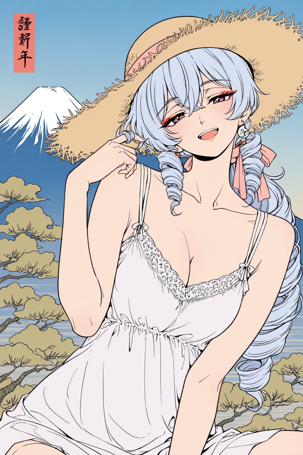 青髪ちゃん