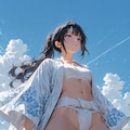 Loincloth girl (happi coat) 6枚目