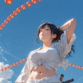 Loincloth girl (happi coat) 4枚目