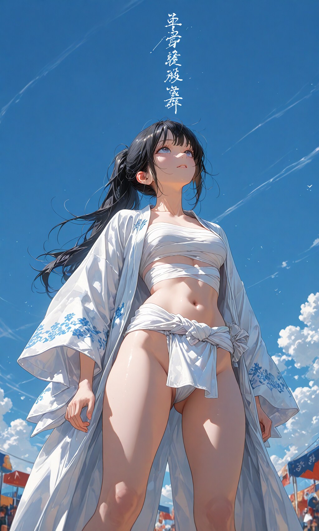 Loincloth girl (happi coat)