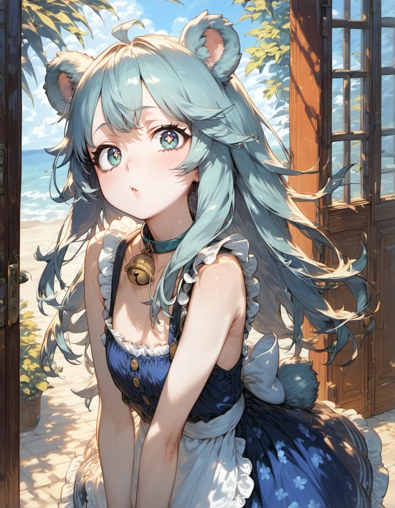 A Bell by the Summer Sea | の人気AIイラスト・グラビア