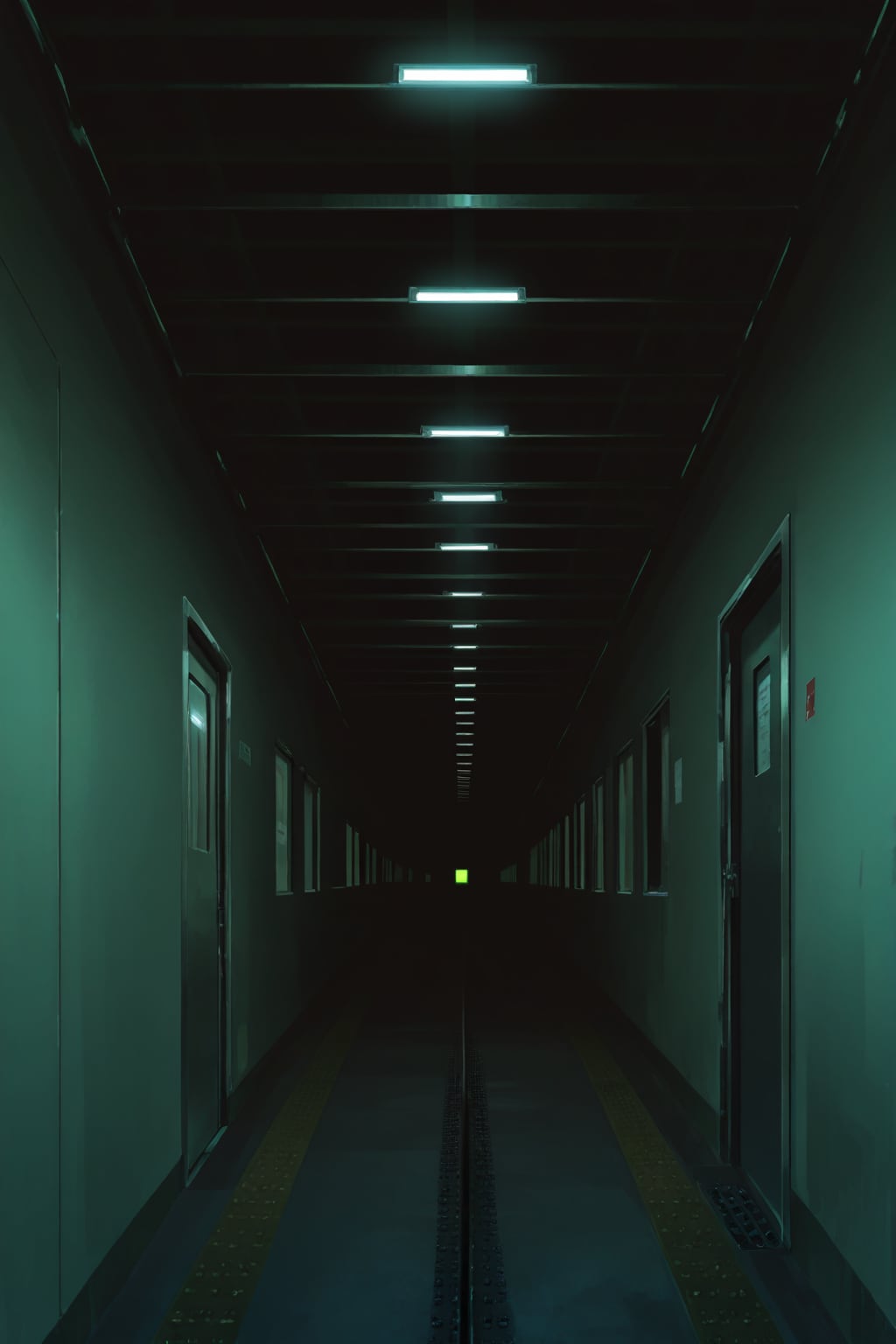夜の廊下