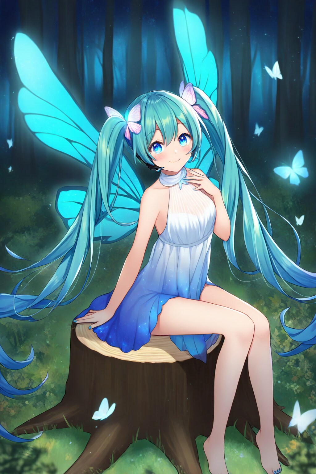 モルフォチョウの妖精さん