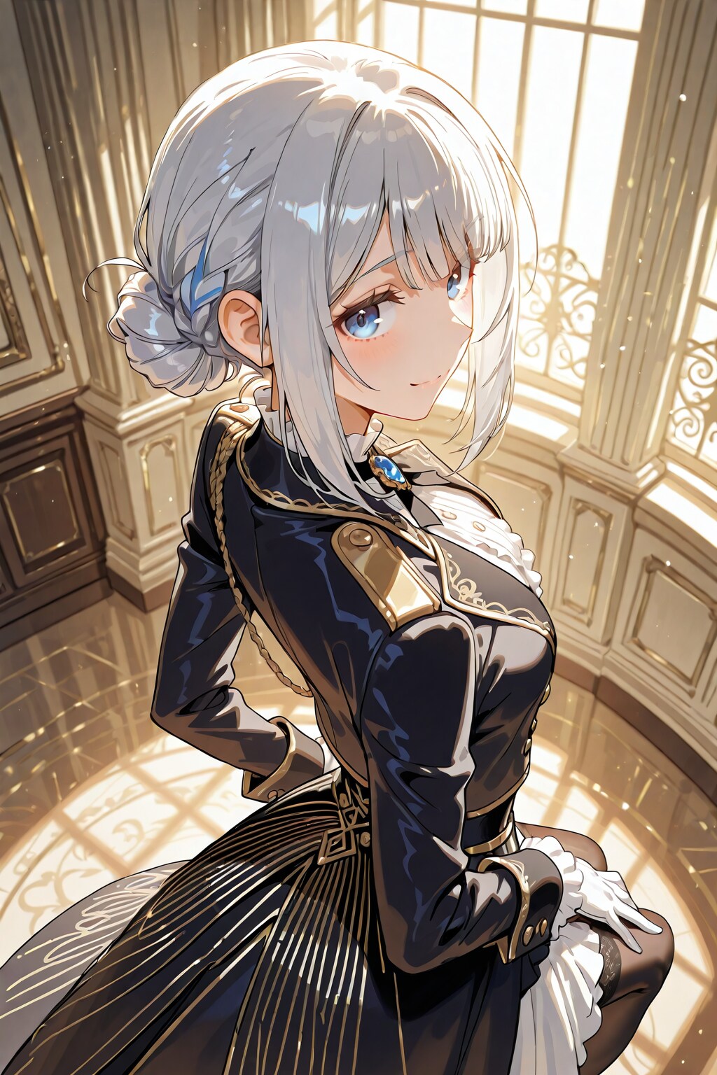 貴族風衣装のアメリア