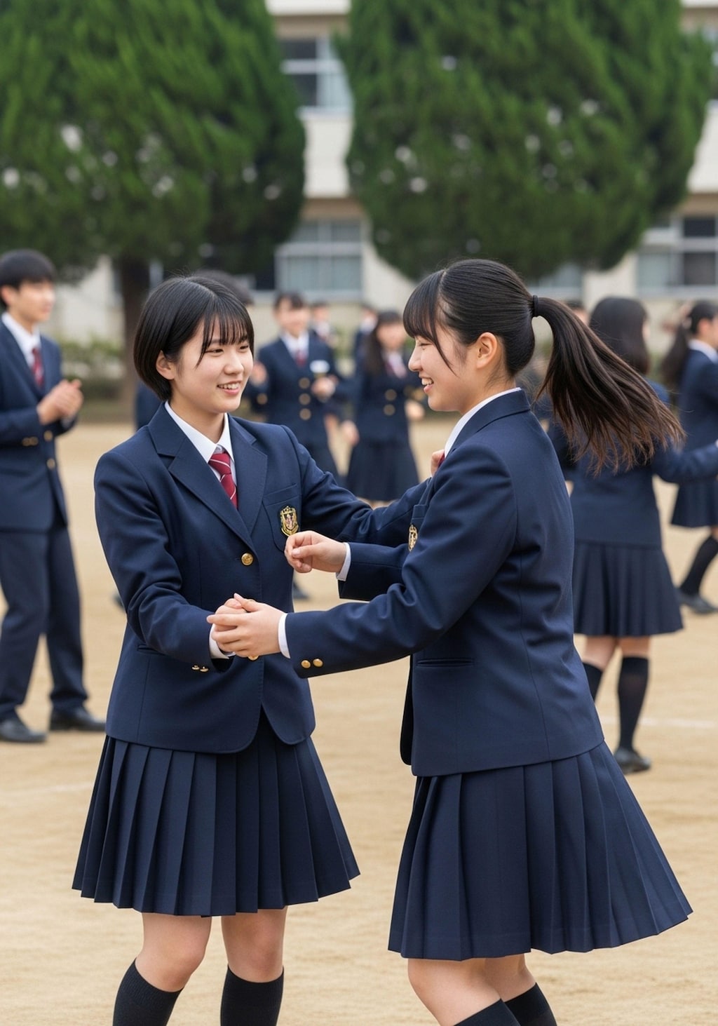 フォークダンス女子