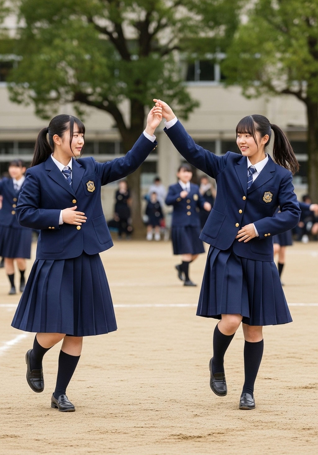 フォークダンス女子