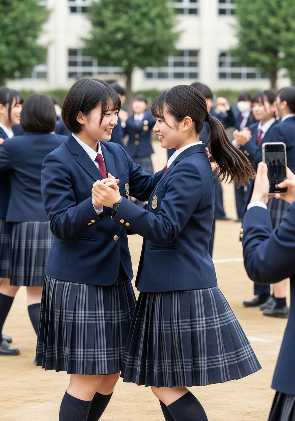 フォークダンス女子