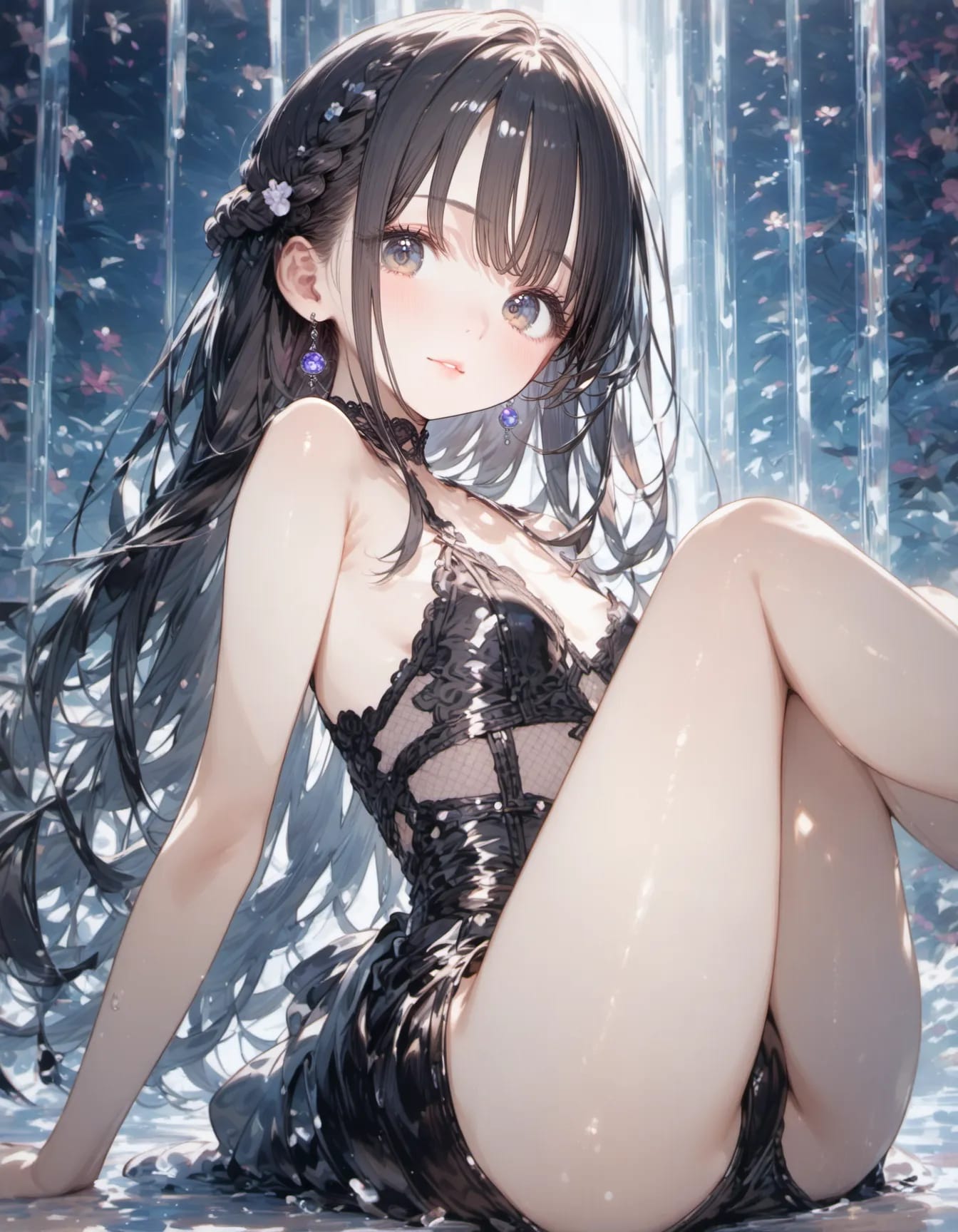Crystal Veil Elegance