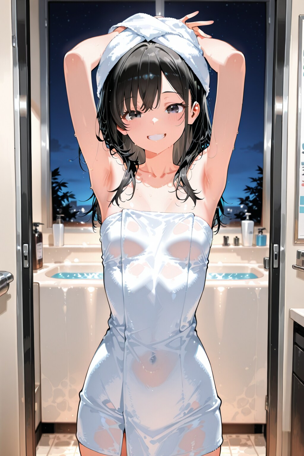 ねえ、久しぶりに一緒に入る？
