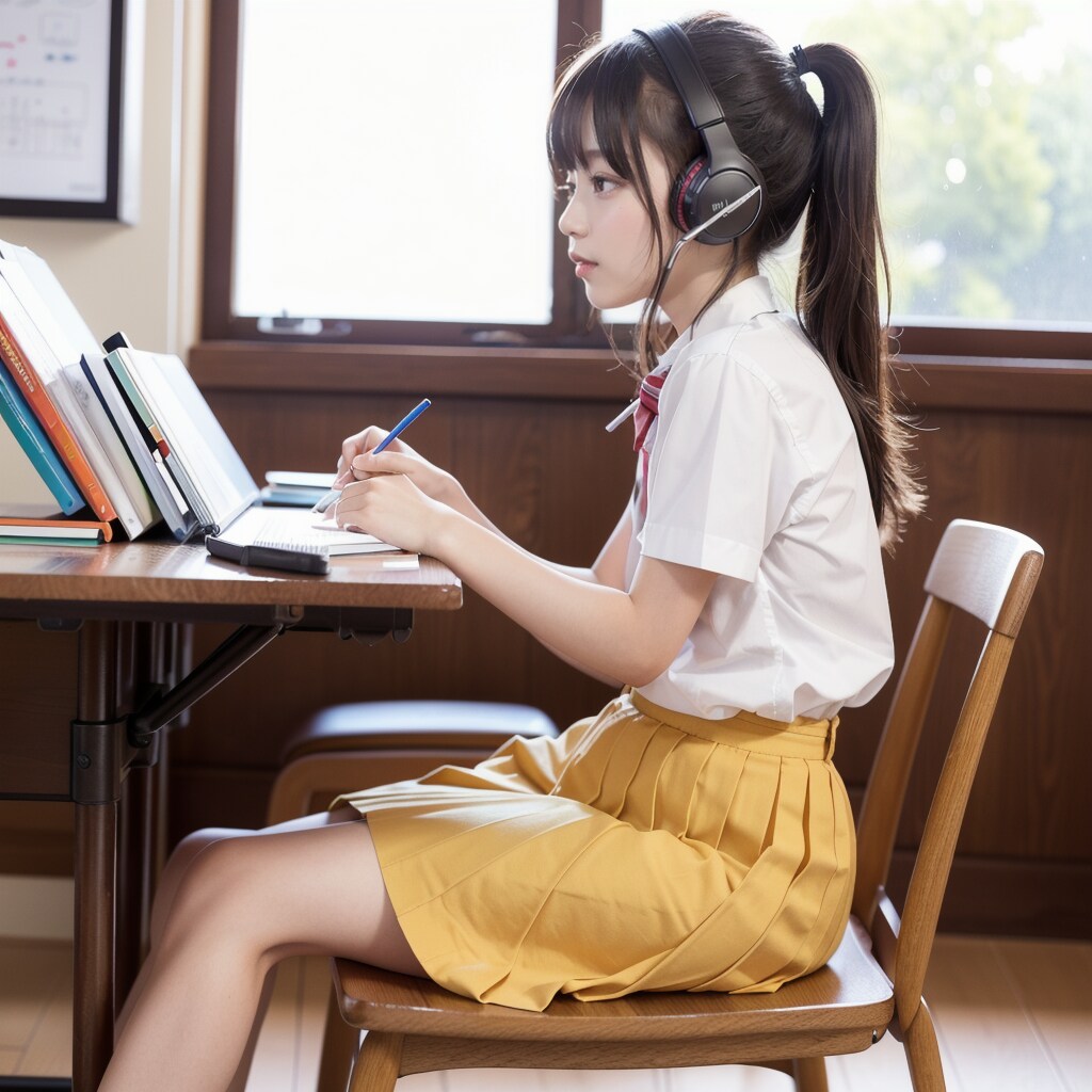 テストが近いので。