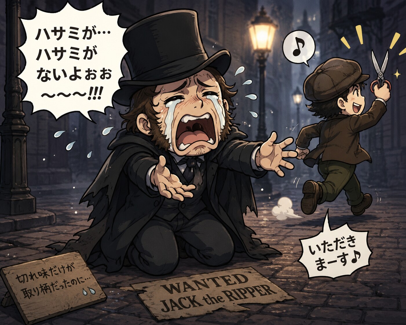 ハサミを取られたジャックザリッパー | の人気AIイラスト・グラビア