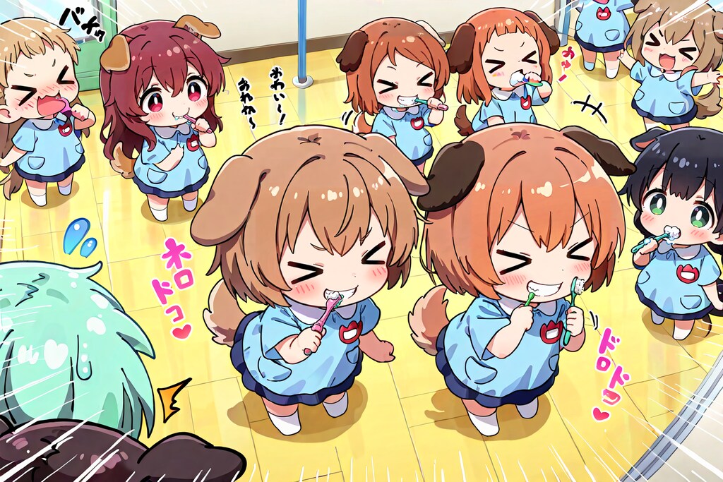 ８月２４日は歯ブラシの日　その２