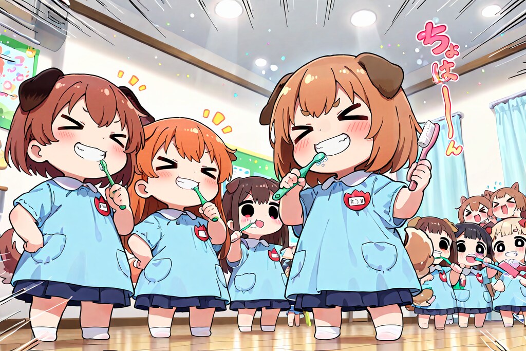 ８月２４日は歯ブラシの日　その２