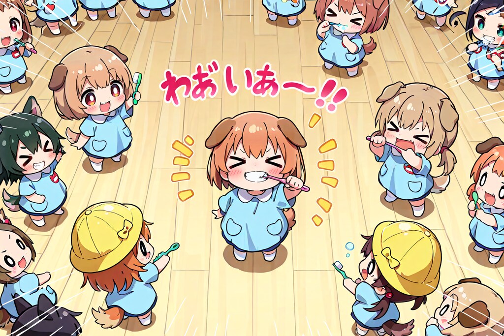 ８月２４日は歯ブラシの日　その２