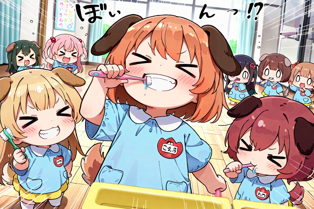 ８月２４日は歯ブラシの日　その２