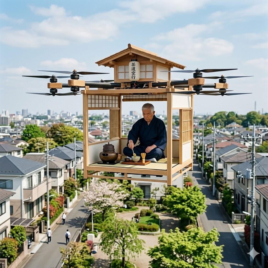 茶道用のドローン