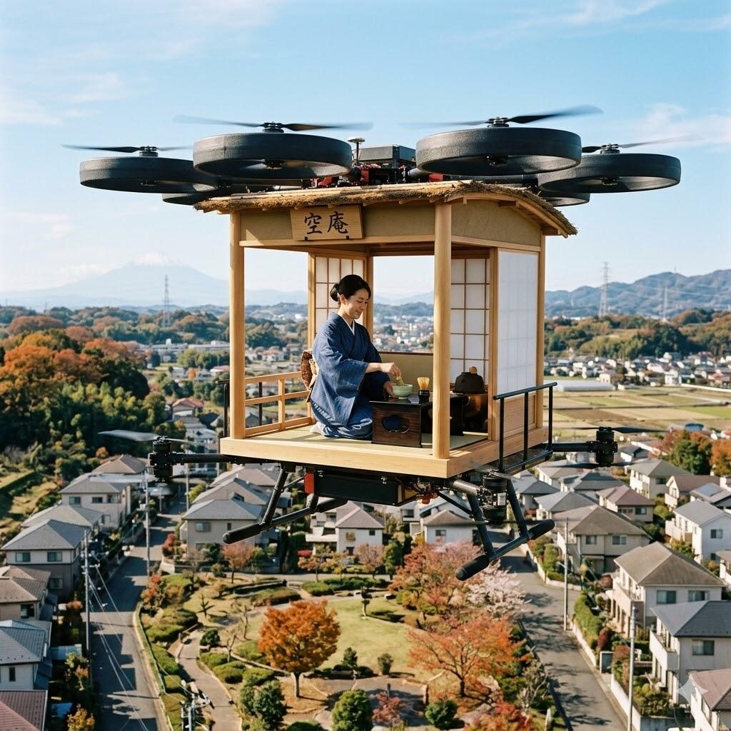 茶道用のドローン