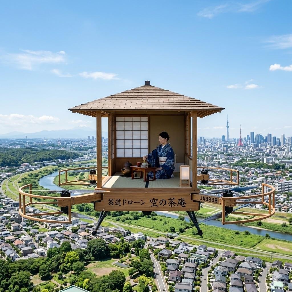茶道用のドローン