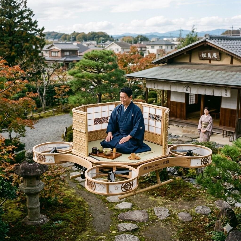 茶道用のドローン