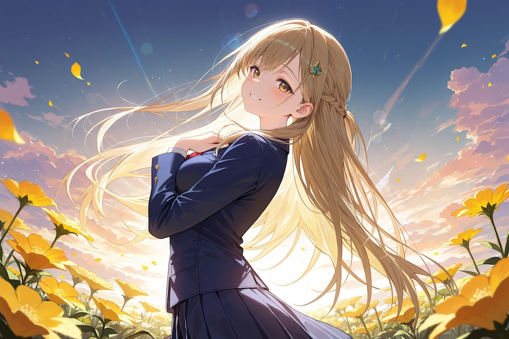 異世界学園の少女