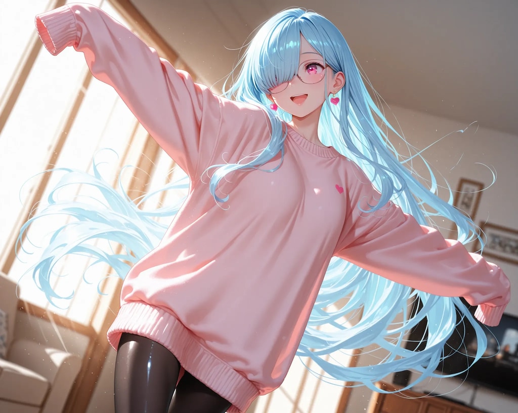 ブカブカ袖