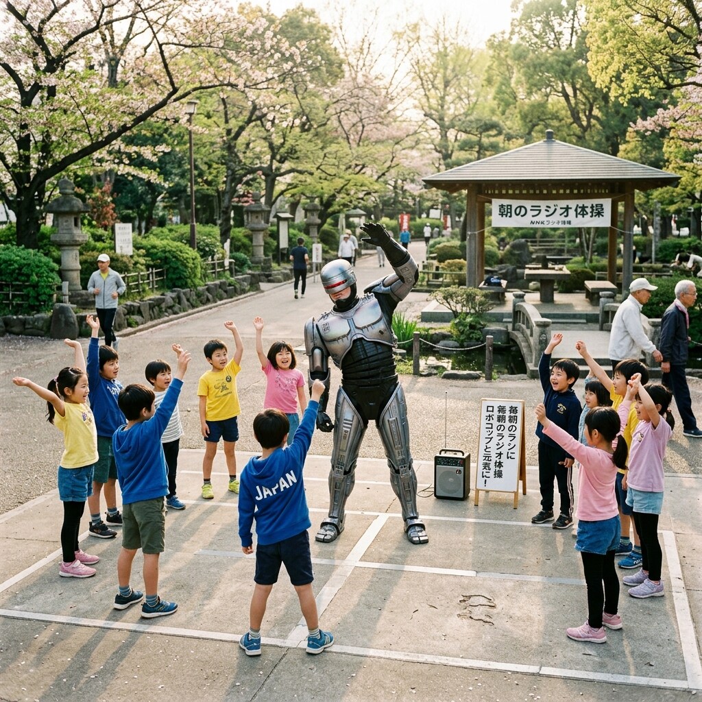 GWの朝はラジオ体操