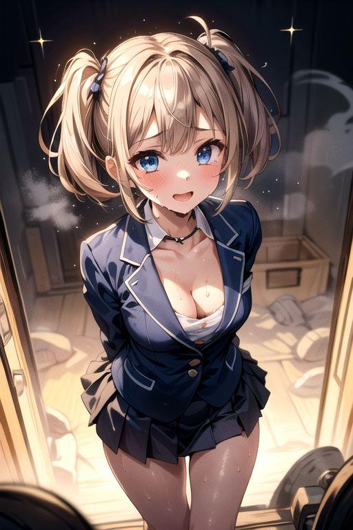 びしょびしょＪＫ | の人気AIイラスト・グラビア