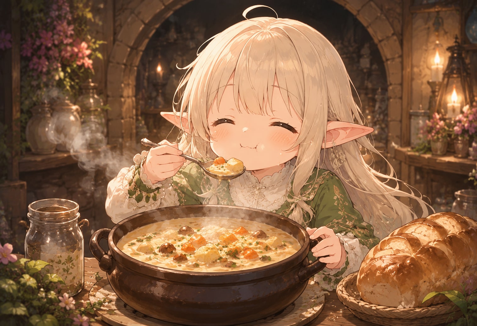 たべっこエルフさん 61
